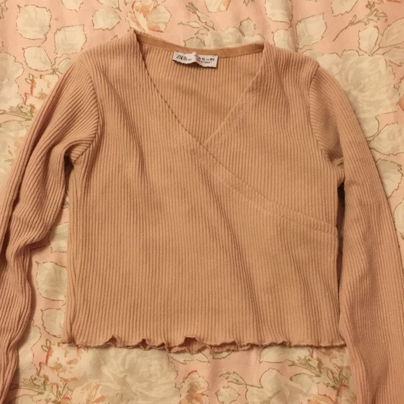Zara pink ballet sweater - Picture 2 of 2